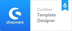 Zertifizierte Shopware 6 Theme Entwickler